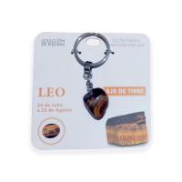 Mind Souls Zodíaco LEO - Colgante, Pulsera o Llavero piedra Ojo de Tigre - details 2