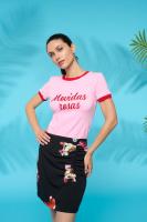 Falda roller de Minueto. La Roller Skirt de Minueto es una falda que combina estilo y funcionalidad:  Tiro medio: favorecedor para diversos tipos de cuerpo. Fruncido lateral: aporta un toque de movimiento y estilo. - details 1