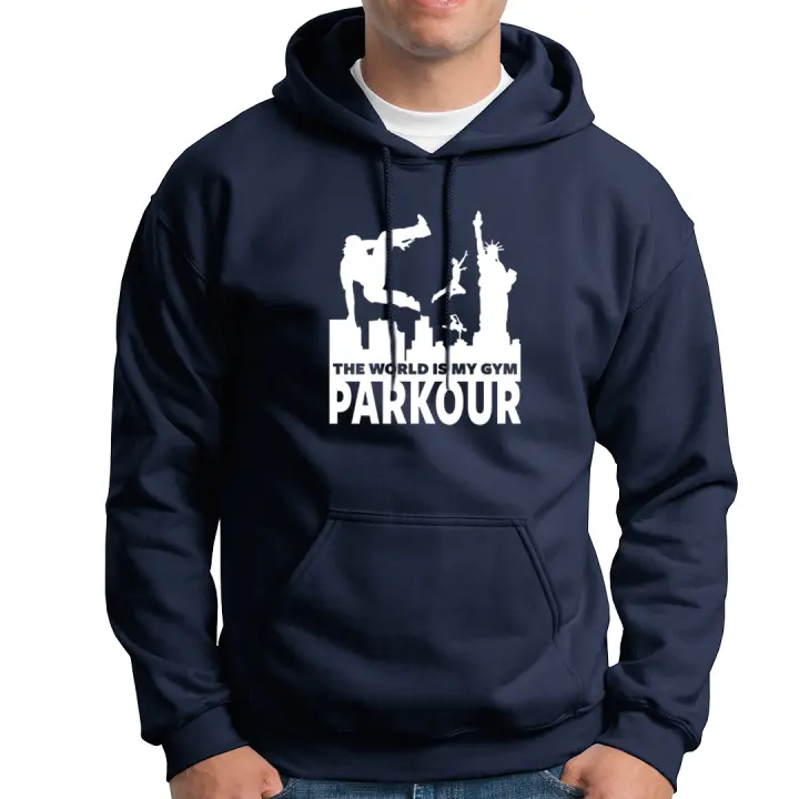 Sudadera con capucha Parkour. Deporte urbano. Deporte callejero. Varios colores. Todas las tallas. - 1