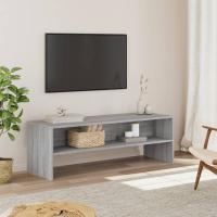 vidaXL Mueble de TV madera de ingeniería 120x40x40cm en color Marrón roble/Roble ahumado/artisian oak y más | almacenamiento funcional diseño moderno para baño dormitorio sala - details 5