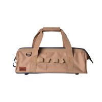 Bolsa De Herramientas Grande Para Camping Resistente Al Agua Con Bocón Amplio Para Almacenamiento Bolsa De Equipaje Para Aventuras Al Aire Libre - details 1