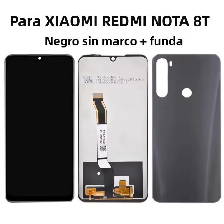 Pantalla LCD De 6.3'' Para Xiaomi Redmi Note 8T M1908C3XG Con Digitizador Táctil Y Cubierta Pieza Completa Compatible Con XIAOMI - 1