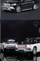 Coche De Escala Diecast Benz GLS 600 SUV 1:24 Con Sonido Y Luz Vehículo De Off-Road De Metal Para Colección Juguete Para Niños - details 10