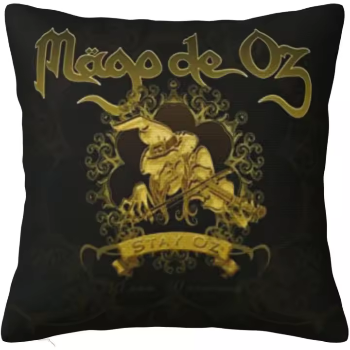 Fundas Cojines Mago De Oz para Sala Estar, sofá Cama, decoración rústica Moderna para el hogar, Funda de cojín Cuadrada Suave - 1