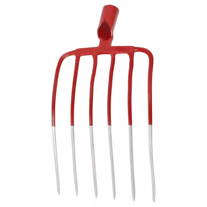 Wolfpack Horca Sin Mango 560 / 6 Púas Acero Resistente para Jardinería - 1
