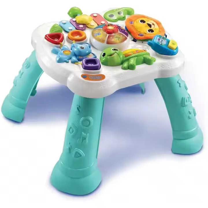 Mesita infantil actividades turquesa 6 zonas juego 80-540822 VTECH - 1