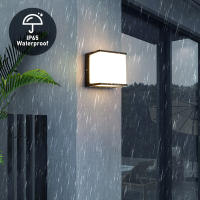 Lámpara De Pared LED Para Exteriores Impermeable IP65 Sin Sensor De Movimiento 8W Iluminación Para Jardín Y Porche Estilo Moderno - details 2