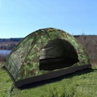 Carpa De Camping Y Senderismo Para Una Persona Con Protección UV Y Impermeabilidad Camuflaje Ideal Para Exteriores - details 5