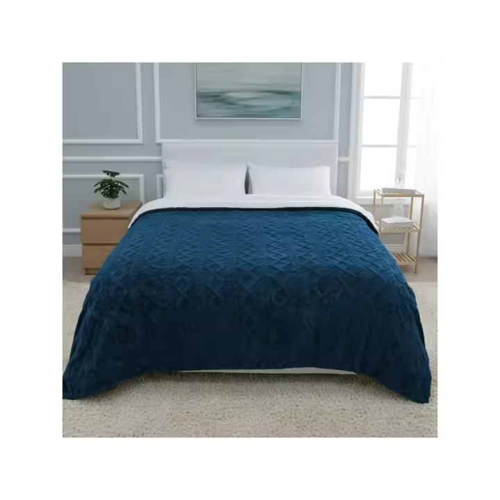 ARISE SHOP-Manta Nórdica de Franela y Borreguito Reversible – Suave y Abrigada, para Sofá y Cama, Invierno, 3 Tamaños (130x160 / 160x220 / 220x240), Varios Colores - 1