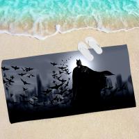Toalla De Playa Microfibra Batman 1PC Toalla De Baño Rápida Para Niños Material Suave Unisex Para Camping Y Piscina - details 8