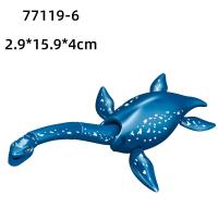 Bloques De Construcción Dinosaurios Jurásico Indominus Rex Figura De Acción Tyrannosaurus Modelo Artesanal Juguete Para Niños - details 0
