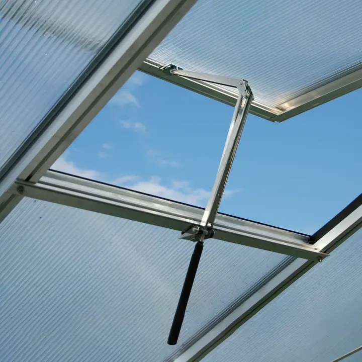 Abreventanas Automático Con Resorte Individual Controlado Por Temperatura Para Ventanas De Jardín Verde Metal - 1