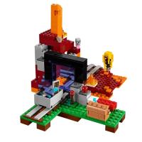 Bloques De Construcción Para Juego De Mundo Nether Portal Infierno Y Fantasma Hombre Juguete Educativo Compatible Con Lego ABS Sin Batería Edad Recomendada 6-12 Años - details 5