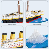 Juego De Construcción De Bloques Micro Suzhou Clásico Jardín Serie Famoso 1800+ Piezas Para Niños Y Adultos Juguetes Educativos De Plástico ABS - details 5