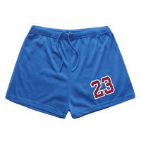 Shorts De Playa Para Hombre Moda Fitness Versátiles Y Asequibles Ropa Deportiva Veraniega Ajustados Para Natación Y Gimnasio - details 7