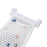 BIT Cojín de asiento de bañera para bebé, cómodo cojín de malla suave ajustable, almohada de baño de seguridad para bebé, alfombrilla de apoyo para bebé recién nacido, tipo 3 - details 3