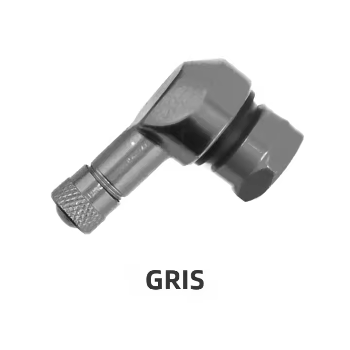 1PCS Válvula De Tubo De Neumático Para Rueda De Motocicleta Accesorios De Bicicleta Eléctrica Pieza De Rueda De Motocicleta Elbowed 90 Grados - 1