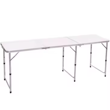 Gerimport Mesa plegable camping ZEUS ALU 180X60x70 cm - 1