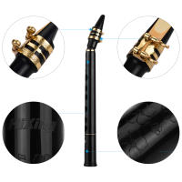 Mini Saxofón C Llave HiXing De Bolsillo Material ABS Con Boquillas Y 10 Piezas De Garrafa Instrumento De Viento Muslady Con Bolsa De Transporte - details 5