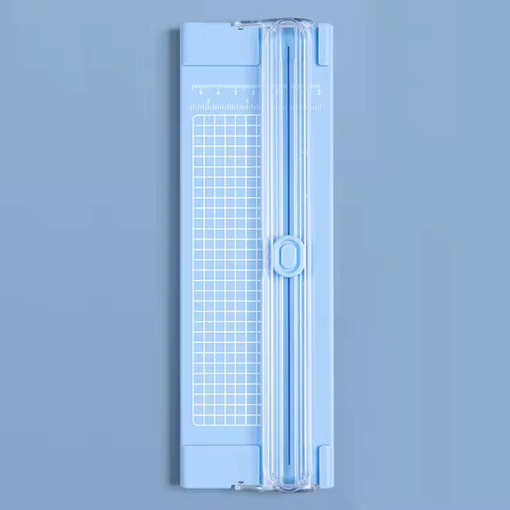 Cortadora De Papel Portátil A3/A4 1PC Herramienta De Corte Manual Duradera Para Uso En Escuela Oficina Y Hogar - 1