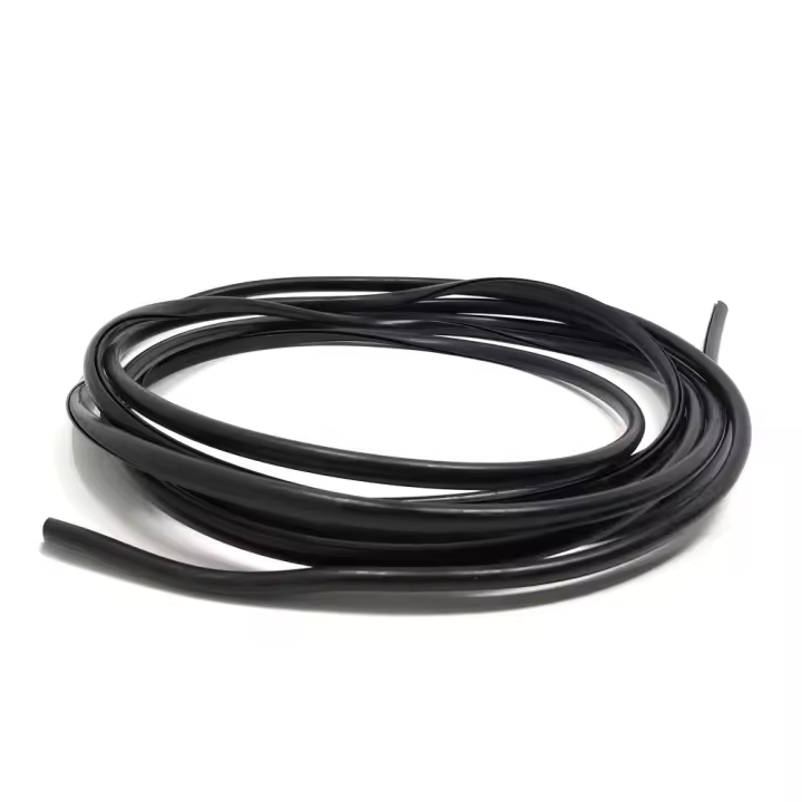 4R Quattroerre.it Perfil Salvaporta Parachoques para Coche Negro 5 Metros Rollo - 1