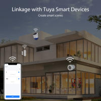 Alarma De Sirena Inteligente Tuya Zigbee/Wifi Impermeable Con Suministro De Energía Solar Y USB Control Remoto 95dB Exterior - details 8