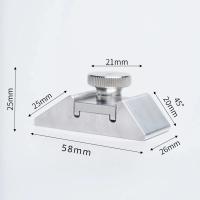 Estante De Papel De Hierro Duradero De Aleación De Aluminio Para Polido De Esquinas Interiores Y Grindado De Borde De Cuero Herramienta Especial De Mecanizado - details 4