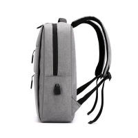 Mochila escolar para hombre y mujer, bolso de hombro multifuncional con carga USB, para ordenador de 15,6 pulgadas, para viaje de negocios - details 15