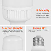 Bombilla LED E27 De Alta Potencia Para Garage Y Decoración De Habitaciones 50/80/100/150W 220V Bombilla De Iluminación Anular Para Techo Y Panel De Casa - details 9