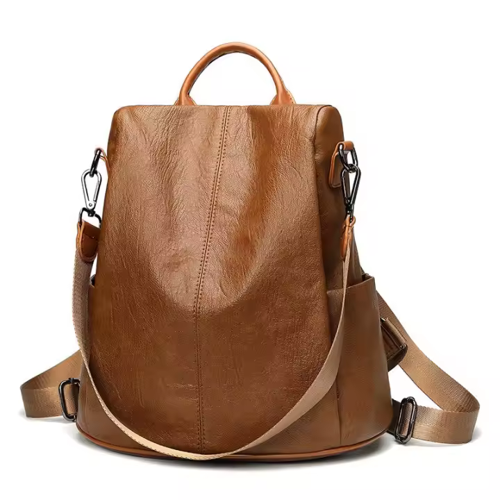 Mochila antirrobo para mujer, morral de viaje multifuncional a la moda, impermeable, de gran capacidad, escolar, 2023 - 1