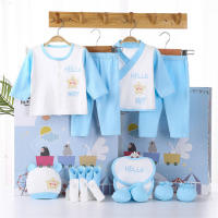 Conjunto De Ropa Para Bebés Recién Nacidos 18 Piezas Unisex Algodón 100% Suave Para Primavera Y Otoño Incluye Gorro Y Pañalera - details 17