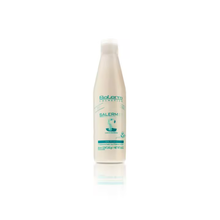 Salerm 21 Silk Protein leave in conditioner con proteína de seda Nutrición profunda con o sin aclarado 250ml - 1
