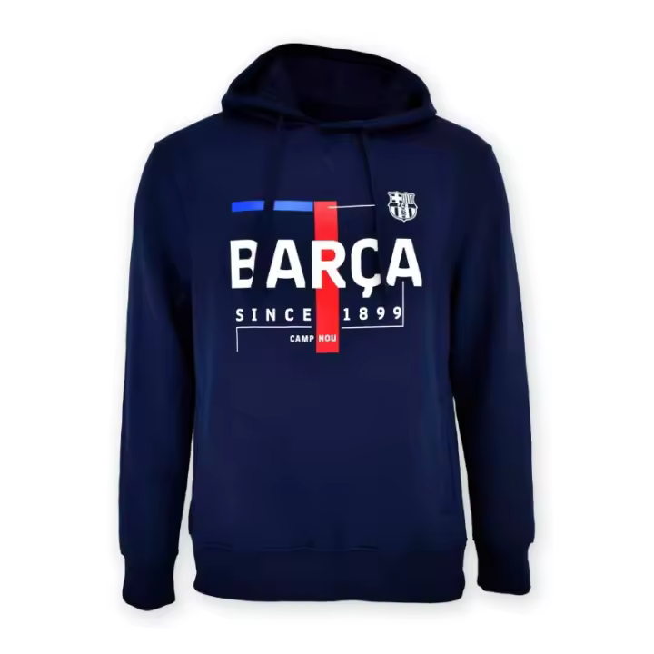Sudadera Hoodie Fútbol Club Barcelona Barça con capucha Since 1899 adulto producto oficial 5002HTX - 1