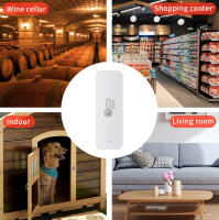 Sensor De Temperatura Y Humedad ZigBee Tuya Con Control Por App Y Voice Alexa Google Home Escena De Automatización Compatible Con℃/℉ - details 6