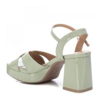 Sandalias con tacón mujer XTI 142356 03 SANDALIA CRUZADA CHAROL AQUA 32162 24V - details 2