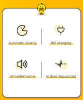 Juguete Interactivo Para Gatos Con Sensor De Vibración Peluche Lavable Juguete De Pájaro Eléctrico Juego Para Gatos Y Gatitos - details 4
