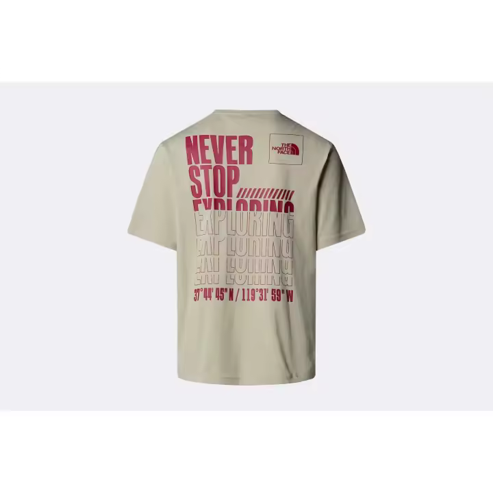 Camiseta para hombre The North Face M Coordinates en color clay grey - 1
