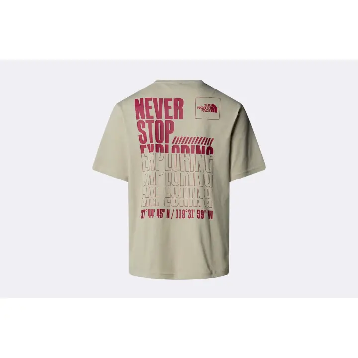 Camiseta para hombre The North Face M Coordinates en color clay grey - 1