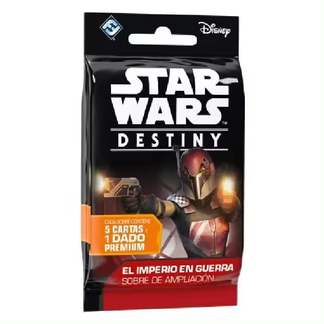 Star Wars Destiny El Imperio en Guerra - Juego de Cartas y Dados Coleccionables - ¡Explora nuevos destinos en la guerra galáctica! - 1