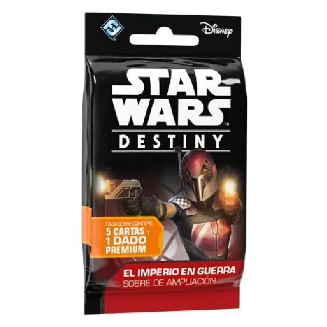 Star Wars Destiny El Imperio en Guerra - Juego de Cartas y Dados Coleccionables - ¡Explora nuevos destinos en la guerra galáctica! - 1