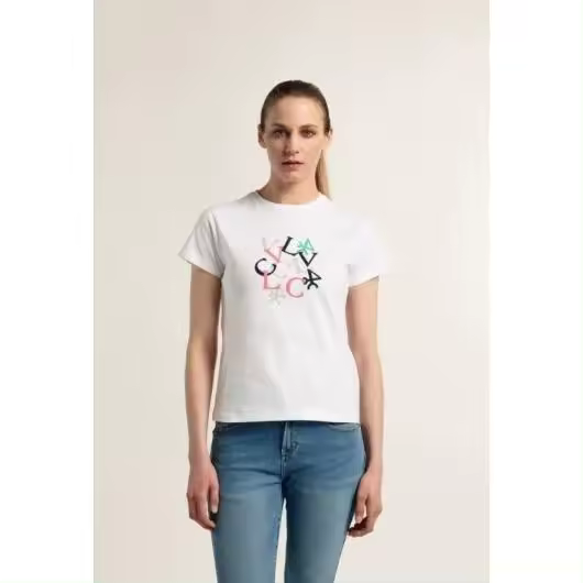 Camiseta Valecuatro Blanca Manga Corta - 1