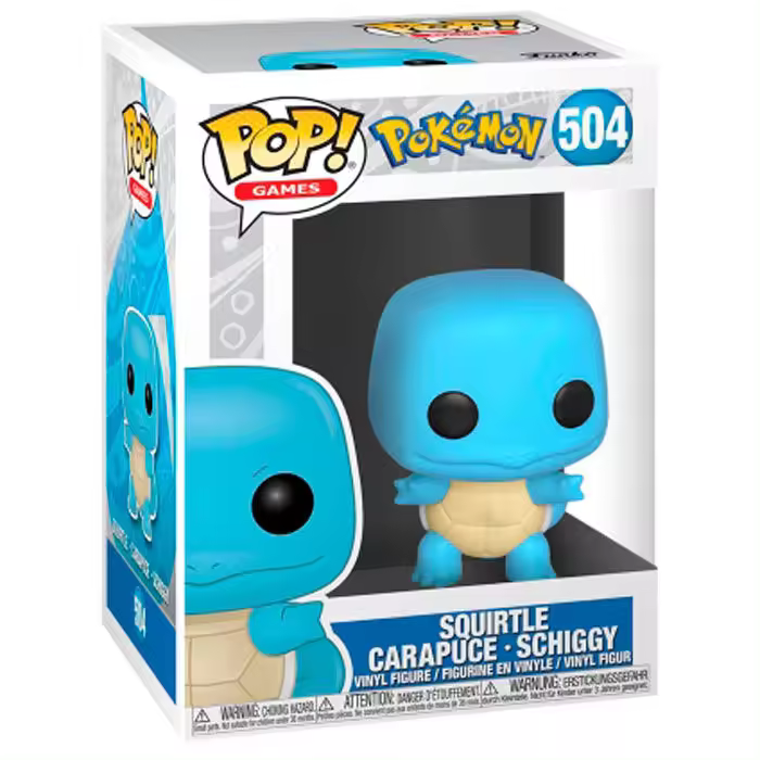 Funko POP! 504 Squirtle - Pokemon Coleccionable - 1