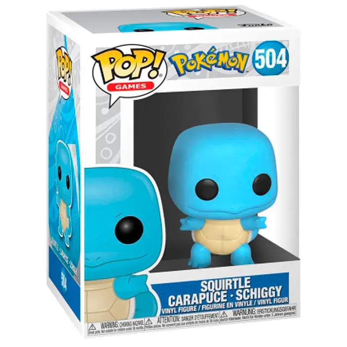Funko POP! 504 Squirtle - Pokemon Coleccionable - 1