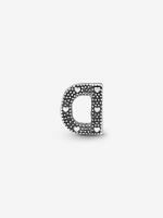 Pandora - Charm D con el alfabeto Letra-Plata de Letra - details 0