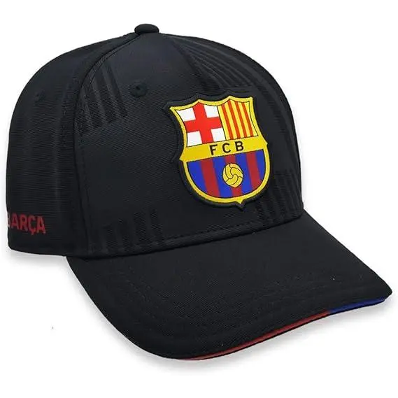 FC Barcelona Gorra con Licencia Oficial Barça Cross Negra - Talla Niño Ajustable - 1