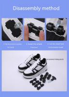 Zapatos De Rollers Para Niños Y Niñas Con Cuatros Ruedas Zapatillas Deportivas Al Aire Libre Para Niños Y Niñas a Prueba De Agua Transpirables De Cuero - details 11