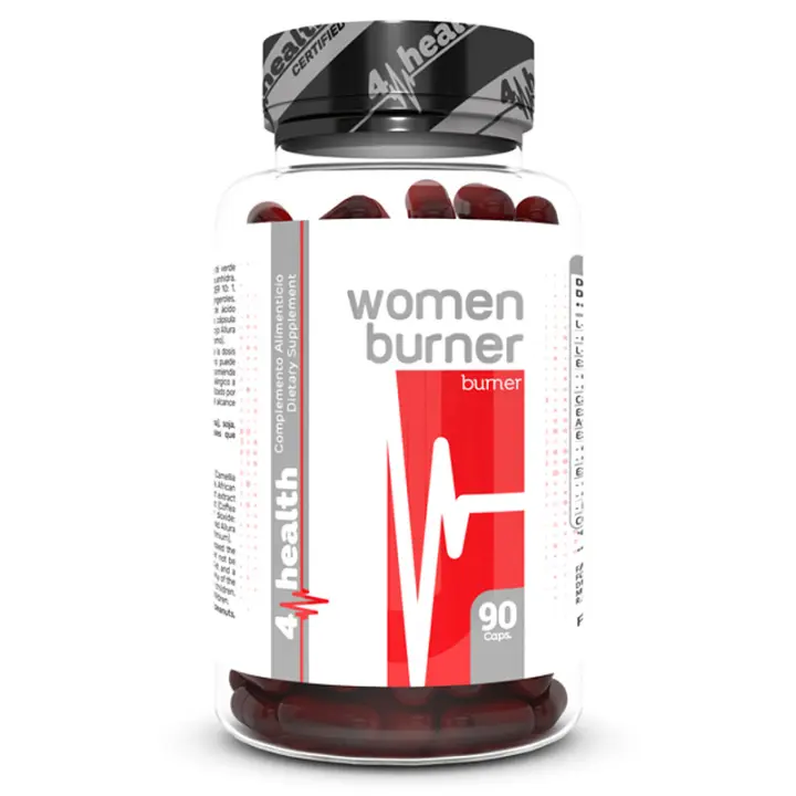 4-PRO Nutrition Women Burner 60 Caps - Quemador especifico mujer - Termogénico Mujer - 1