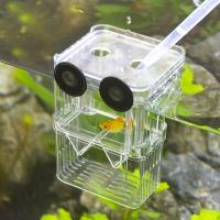 Caja De Cría Para Peces Acrílico Durable Para Betta Y Camarones Incubador De Hatching Para Pequeños Peces Y Camarones - details 3