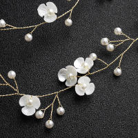 Adornos De Cabello De Boda Extra Largos Con Perlas Y Cristales Para Mujeres Y Niñas Accesorios De Cabello De Plata Para Occasiones Especiales - details 6