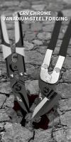 Tijeras Profesionales De Acero Para Metal Trimmer De Hojas De Metal Y PVC Herramienta De Corte Industrial Con Mango De Goma - details 4